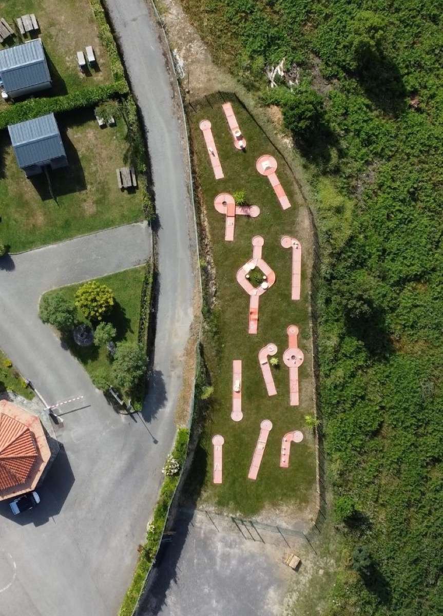 Mini-Golf Punta Marina Vue Aérienne